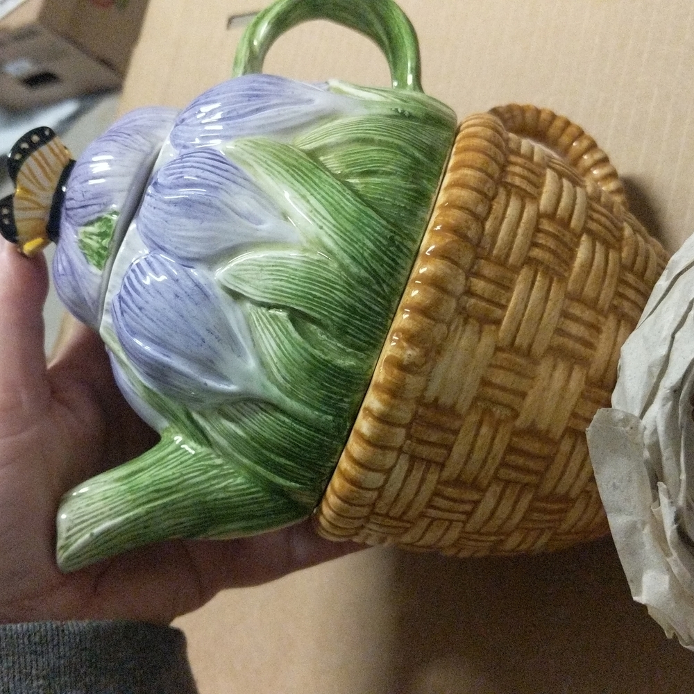 Vintage Peggy Jo Ackley Tea for One Tea Pot